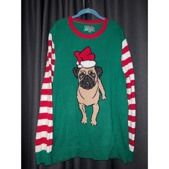Ugly Christmas Sweater Xmas Size XXL Dog - Picture 1 of 3